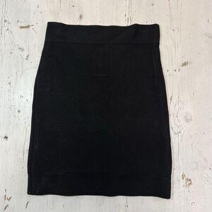 BCBG MaxAzria Skirt XS Black Bodycon Bandage Mini Womens Y2K 2010